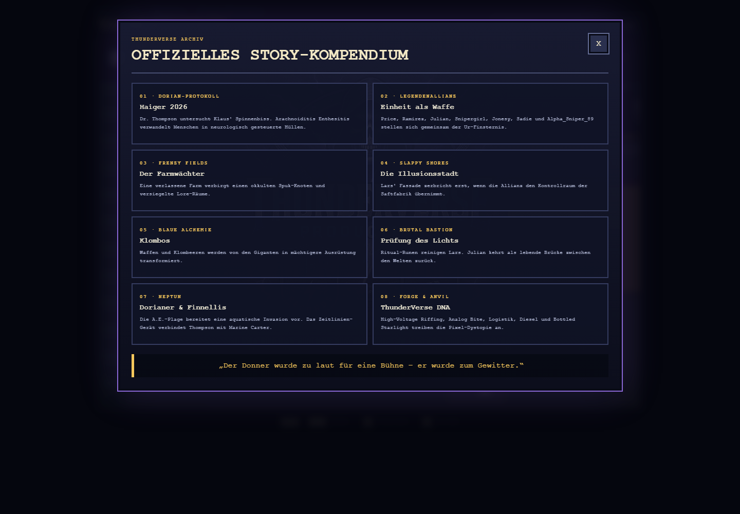 Story-Kompendium